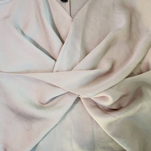 Express Pink Camisole with Twist Detail Size XS Express Ballet Pink Tank Top - Picture 4 of 9